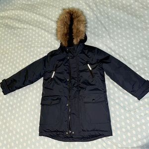 Cherokee navy blue winter coat